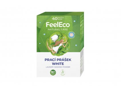 Prací prášek bílé prádlo - Feel Eco 2400g  + Při koupi 12 a více kusů 3% Sleva