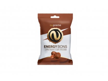Pražená kávová zrna obalovaná v hořké čokoládě se sladidlem - Nupreme 70g  + Při koupi 12 a více kusů 3% Sleva