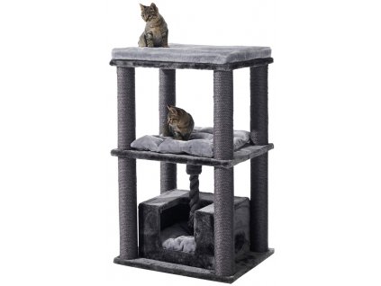 Nobby Katzenkratzbaum BRIDA dunkelgrau 60 x 48 x 90 cm