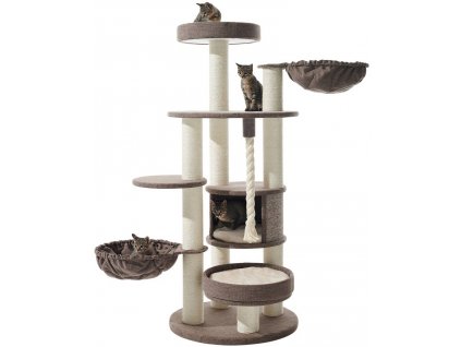 Nobby cat scratching post FIDA brown 70 x 70 x 165 cm