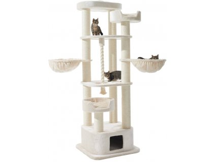 Nobby cat scratching post MUSAN cream 70 x 70 x 203 cm