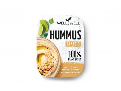 KLASICKÝ HUMMUS - WELLWELL 125g  + Při koupi 12 a více kusů 3% Sleva