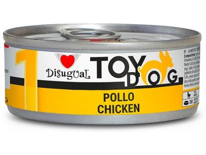 Disugual TOYDOG 1 Single Protein konzerva kuře 85g