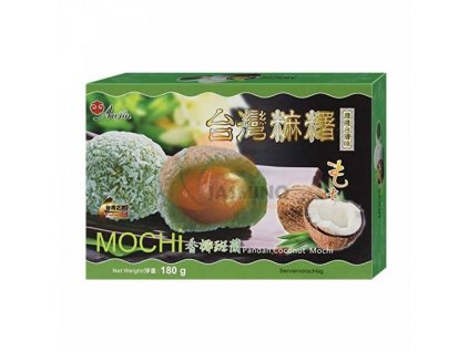 AWON Mochi mit Kokosnuss, Pandanblättern 180g