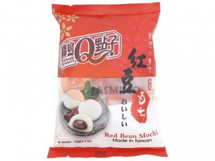 Q Mochi rýžové koláčky - Červená fazole 120g