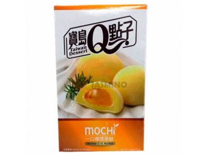 Q Mochi rýžové koláčky s příchutí Mango 104g