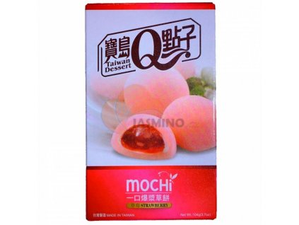 Q Mochi rýžové koláčky - Jahoda 104g
