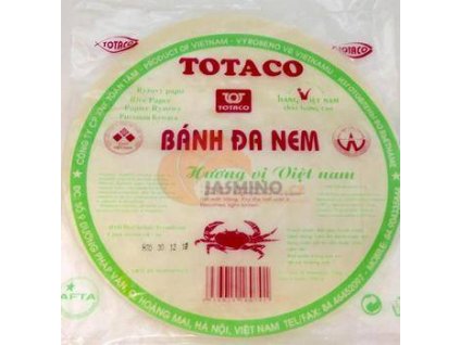 TOTACO Rýžový papír na smažené závitky 250g