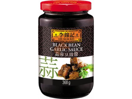 LKK black bean sauce with garlic 368g
