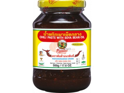 PANTAI Chilli paste with soybean oil medium hot 500g