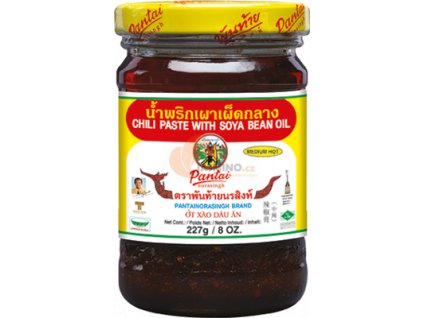 PANTAI Chilli paste with soybean oil medium hot 227g