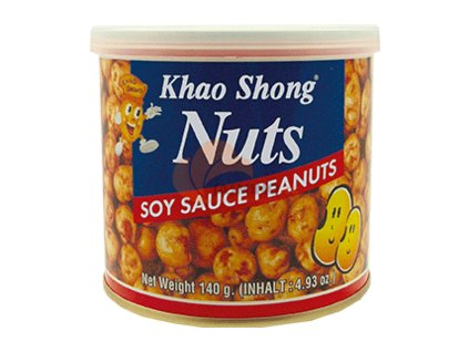 KHAOSHONG obalené arašídy s příchutí sój. omáčky 140g