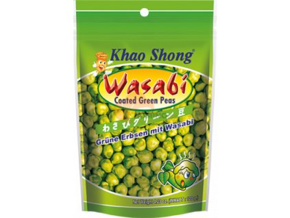KHAOSHONG obalené hrášky s příchutí wasabi 120g