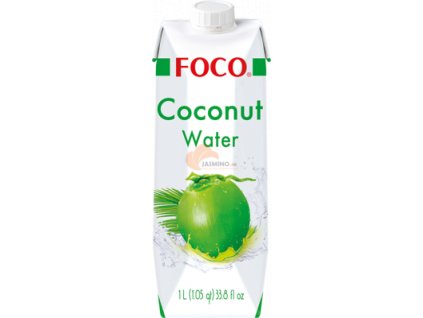 FOCO tetrapak - 100% kokosová voda 1L