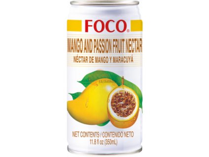 FOCO mangó-pasióta-nektárlé 350ml-es dobozban