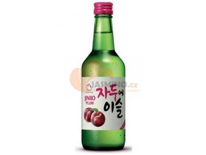 JINRO rice soju with plum flavor 13% 360ml