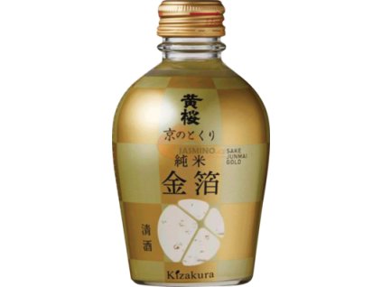 kizakura vino sake junmai gold 14 180ml 1