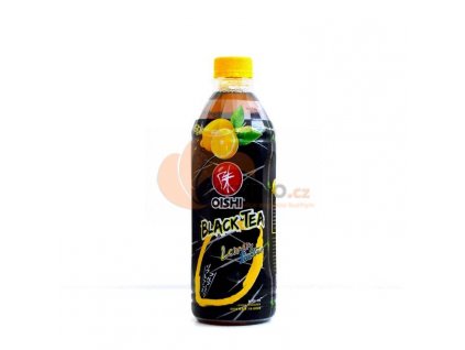 OISHI čierny čaj s citrónovou príchuťou 500ml