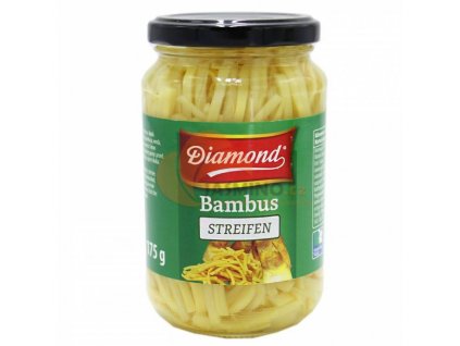 Makaron bambusowy DIAMOND w szkle 330g