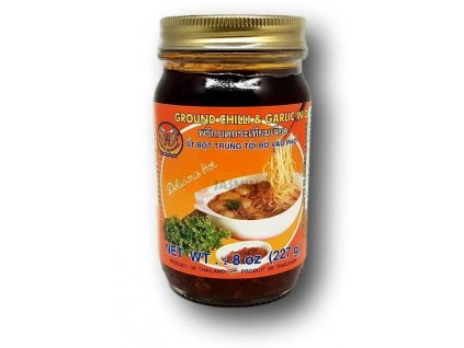 DOUBLE SEAHORSE chili-garlic oil for noodle soup 227g