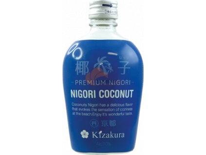 KIZAKURA Premium Nigori Kókusz szaké bor 10% 300ml