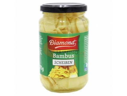 DIAMOND bambus.plátky ve skle 330g