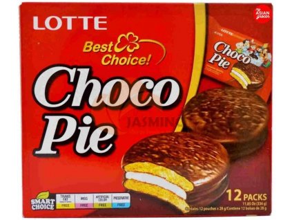 LOTTE Chocopie čokoládové koláčky 336g (12*28g)