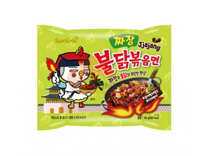 SAMYANG Buldak instant. nudle kuřecí Jjajang 140g