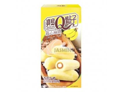 Q Mochi banánové trubičky 150g