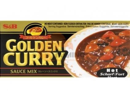 S&B kari pasta Hot Golden Curry 220g
