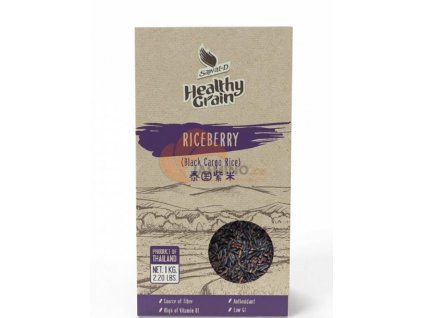 SAWAT-D black rice Cargo (Rice Berry) 1kg