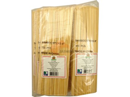 JADE TEMPLE bamboo skewers 100pcs 20cm