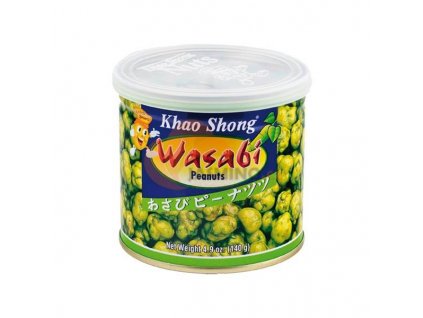 KHAOSHONG Orzeszki ziemne Wasabi 140g