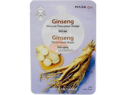 MASK ON Maison de coree face mask Ginseng anti-aging 23g