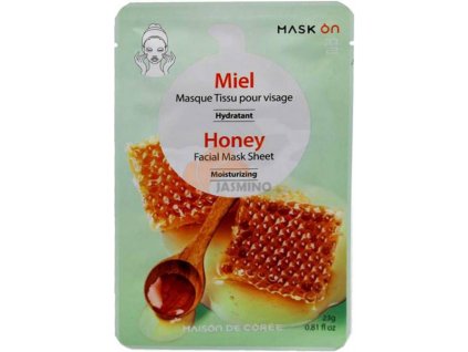 MASK ON Maison de coree face mask Honey moisturizing 23g