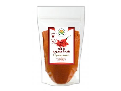 Chilli kajenský pepř mletý  + Při koupi 12 a více kusů 3% Sleva