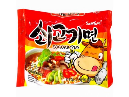 SAMYANG Inst. nudle Sogokimyun - hovězí 120g