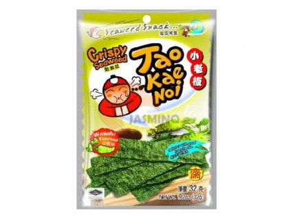 TAOKAENOI chipsy z mořských řas Wasabi 32g