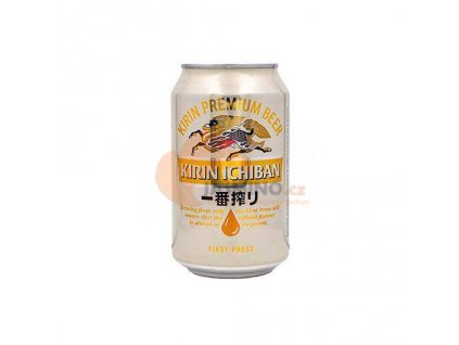 KIRIN ICHIBAN Japanese beer can 5% 330ml