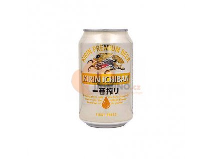 KIRIN ICHIBAN japonské pivo plechovka 5% 330ml