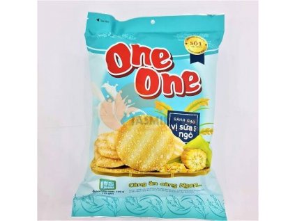 ONE ONE rýžový cracker s příchutí mléčné kukuřice 120g