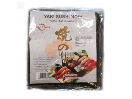 ASIAN FOODS Sushi Nori celé Gold 115g