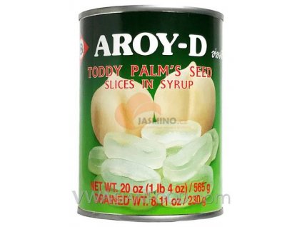AROY-D Plátky palmových semien v sirupe 565g