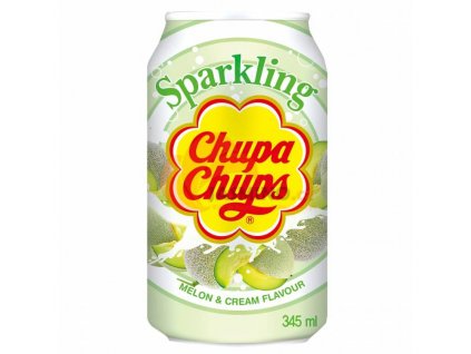 CHUPA CHUPS Soda s příchutí melounu a krému 345ml