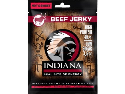 JERKY hovězí hot&sweet 25g