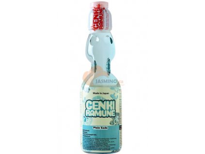 GENKI RAMUNE /HATA Plain/Sycený nealkoholický nápoj (čistá soda) 200ml