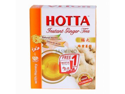 HOTTA Instantní zázvorový čaj s medem - box 140g