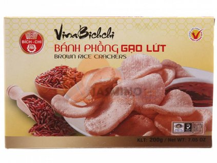 BICH CHI barna rizs chips 200g EXP: 2023.07.02.