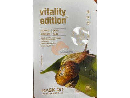 MASK ON maska vitality edition Snail 23g