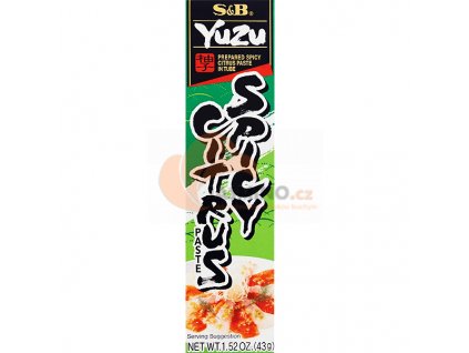 S&B YUZU Citronová palivá pasta YUZU 43g